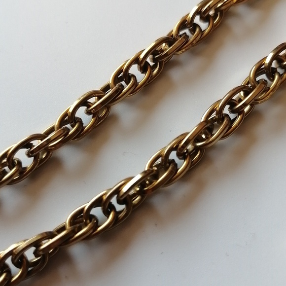 Vintage Necklace Faux Seed Pearls Black Enamel Goldtone Pendant Mourning Locket - Picture 9 of 9